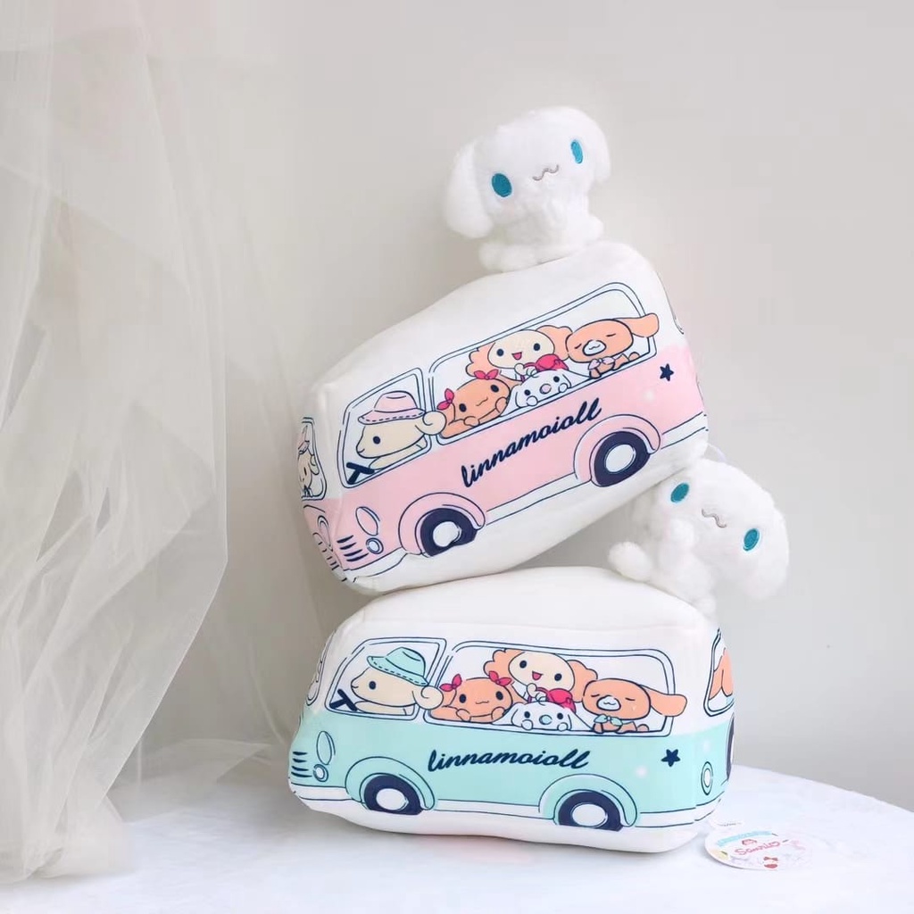 Boneka Bus Cinnamoroll bahan Plush