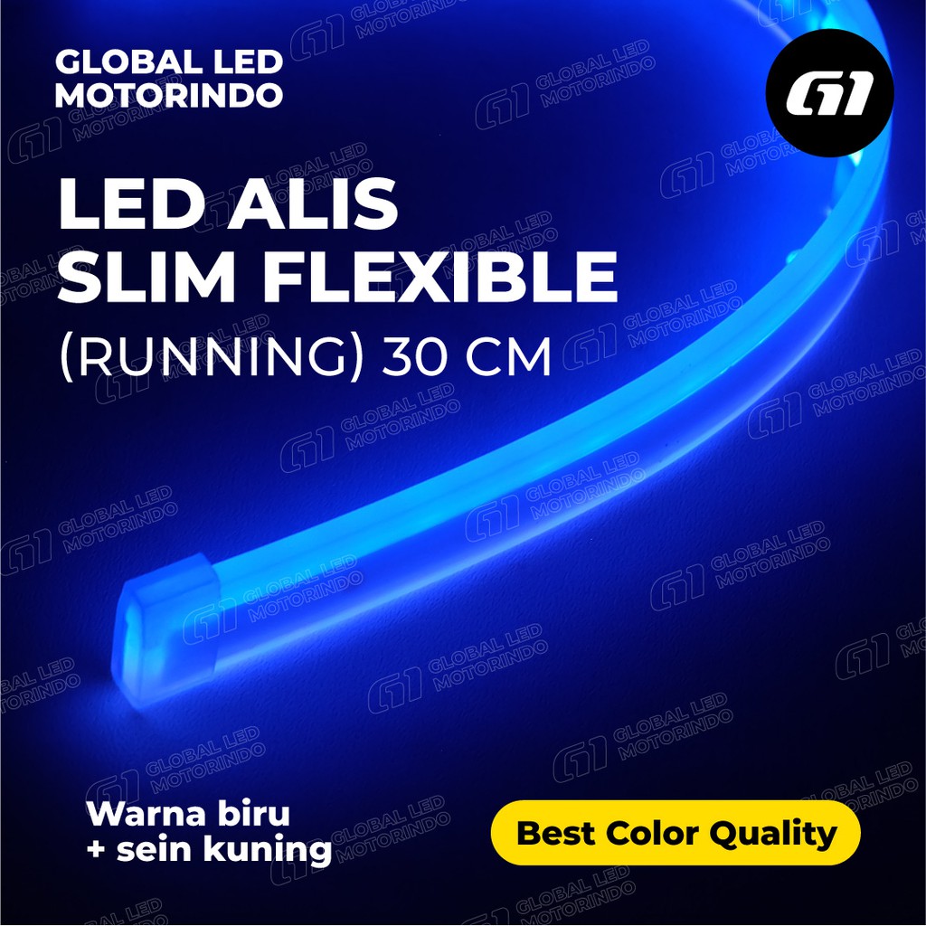 LED ALIS GEPENG RUNNING 30 CM 12V (HARGA 1 SET, ISI 2 PCS)-2