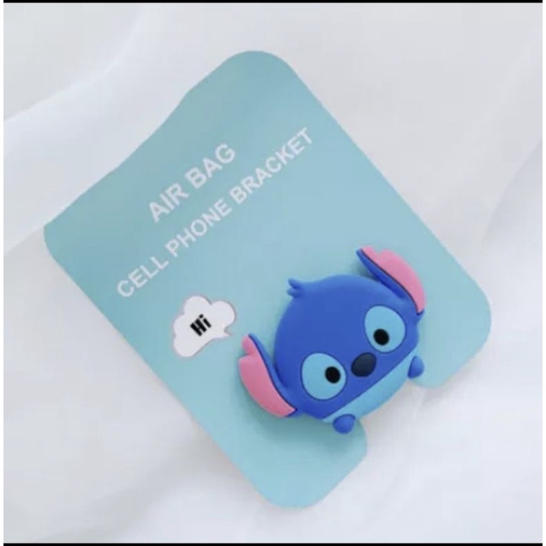 holder handphone tempel pop socket 3d karakter