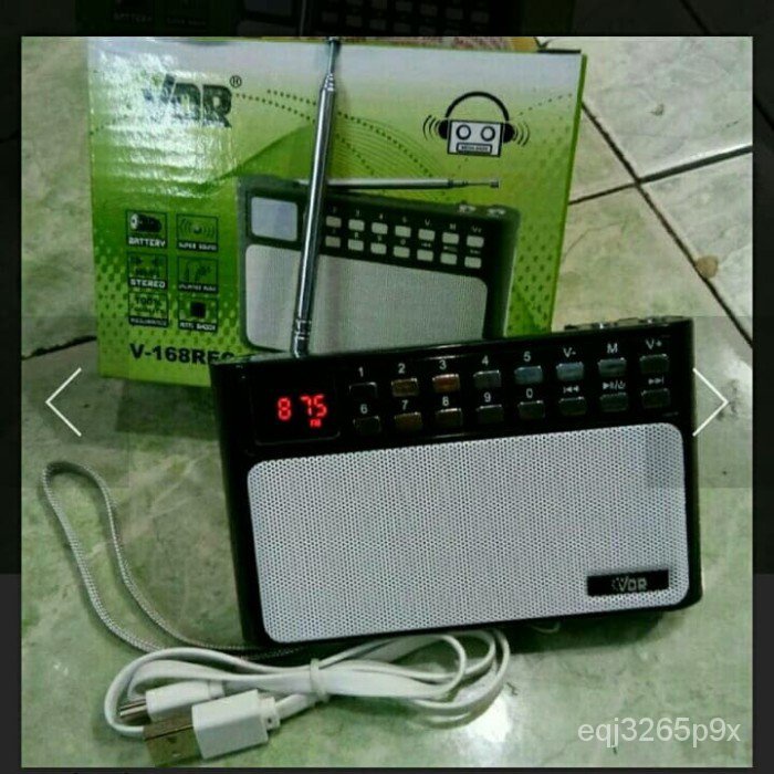 Jual Speaker-perekam-suara-ada-radio-vdr-v168rec-usb-mp3-baterai ...