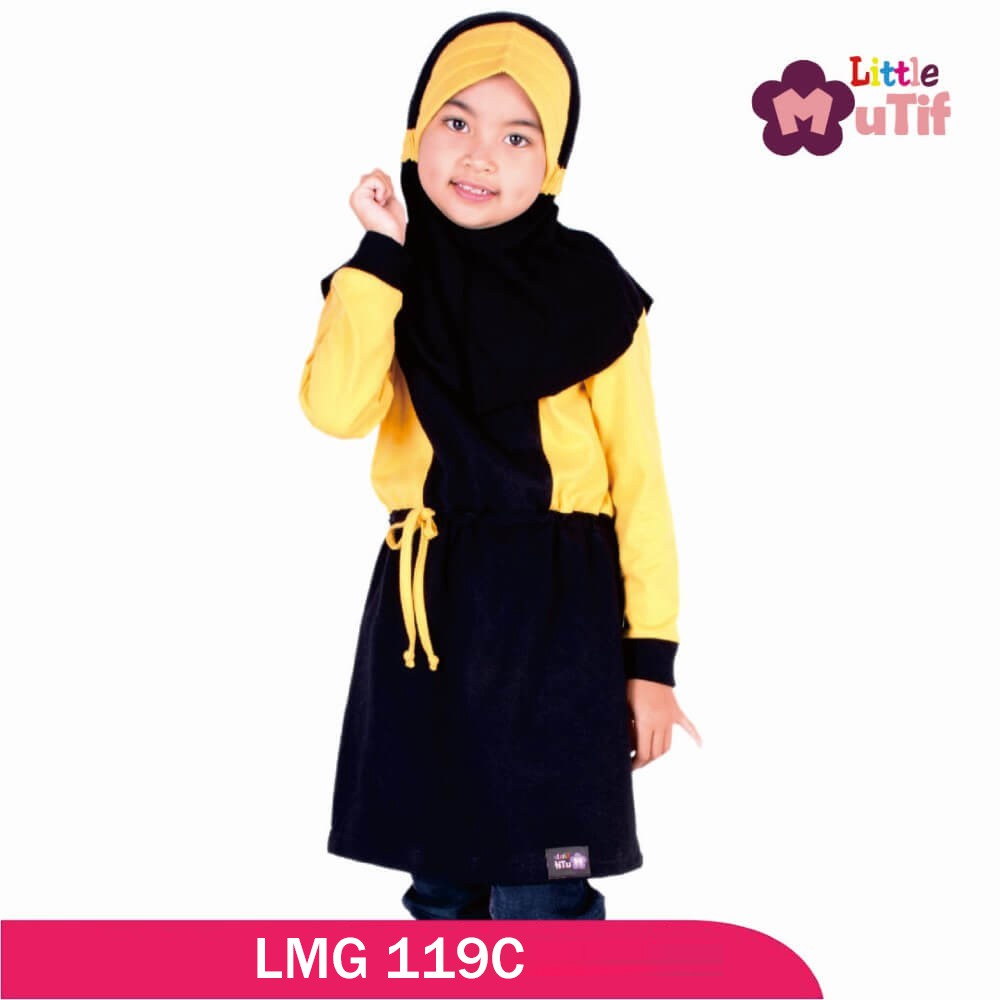 Size 6 - Baju Tunik Anak - Baju Muslim Mutif