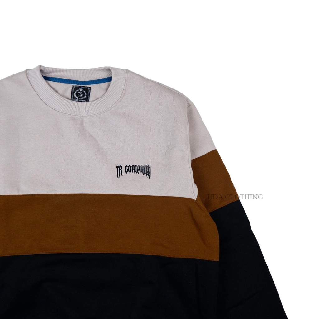 [BISA COD] Sweater/Crewneck Unisex Kombinasi ( Pria/Wanita ) Distro TR (100% Original Guarantee)