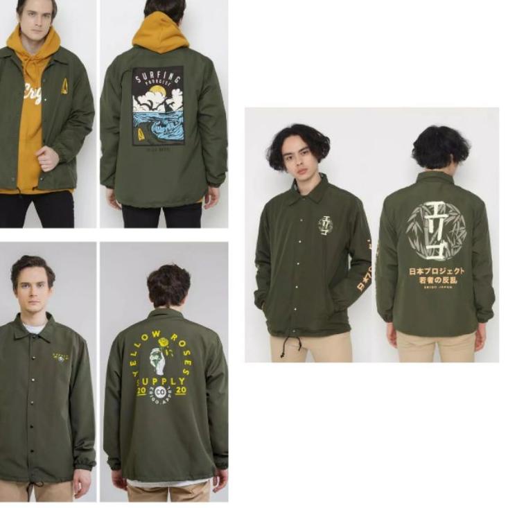 Sudah READY.. Jaket Coach Erigo // Jaket Pria CJ Erigo // Sweater jacket bandung // Jaket Erigo Appa