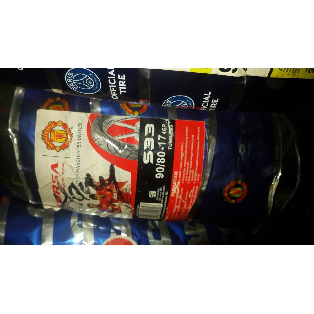 BAN TUBELESS 90 80 17 CORSA Bagus