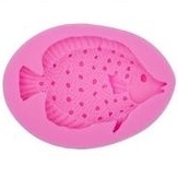 cetakan silikon puding coklat ikan bintik