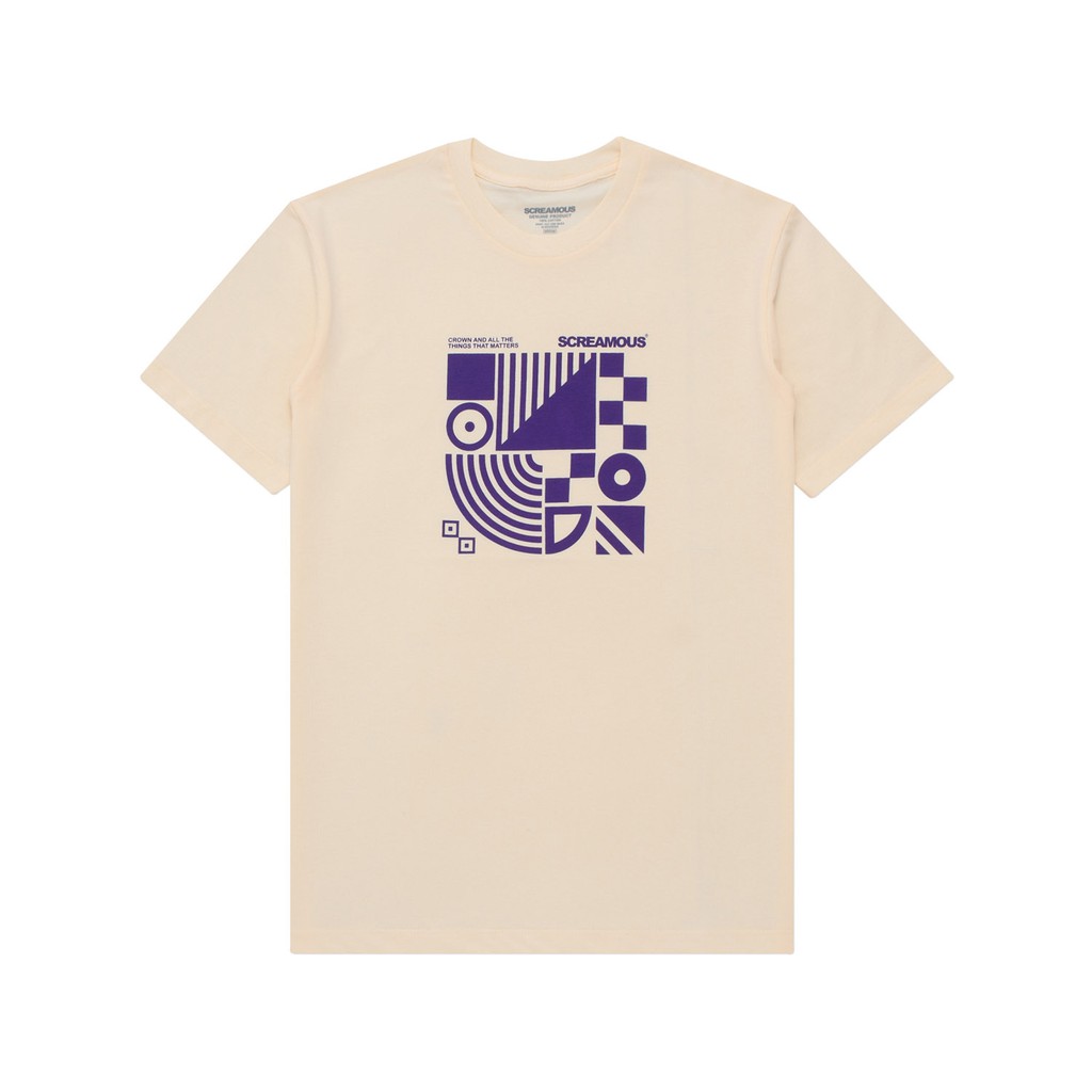 Screamous T-shirt - T SHIRT MEGADONN CREAM