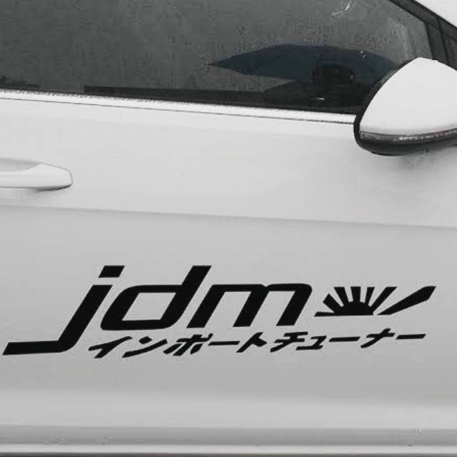 Sticker jdm sticker jepang sticker kenji all mobil bisa sticker kenji emblem mobil yaris brio ayla