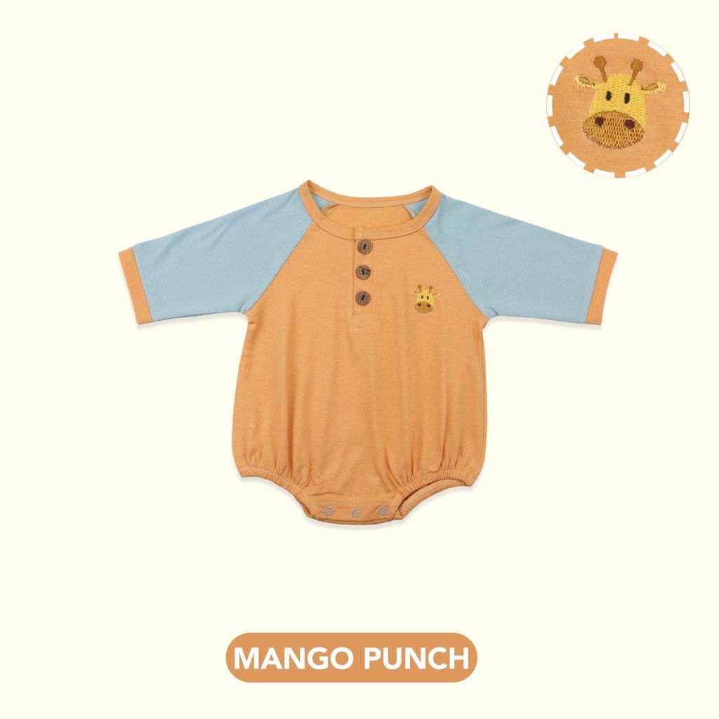 Mooi Baby Jumper Color Block 0-2 y / Jumper Bayi