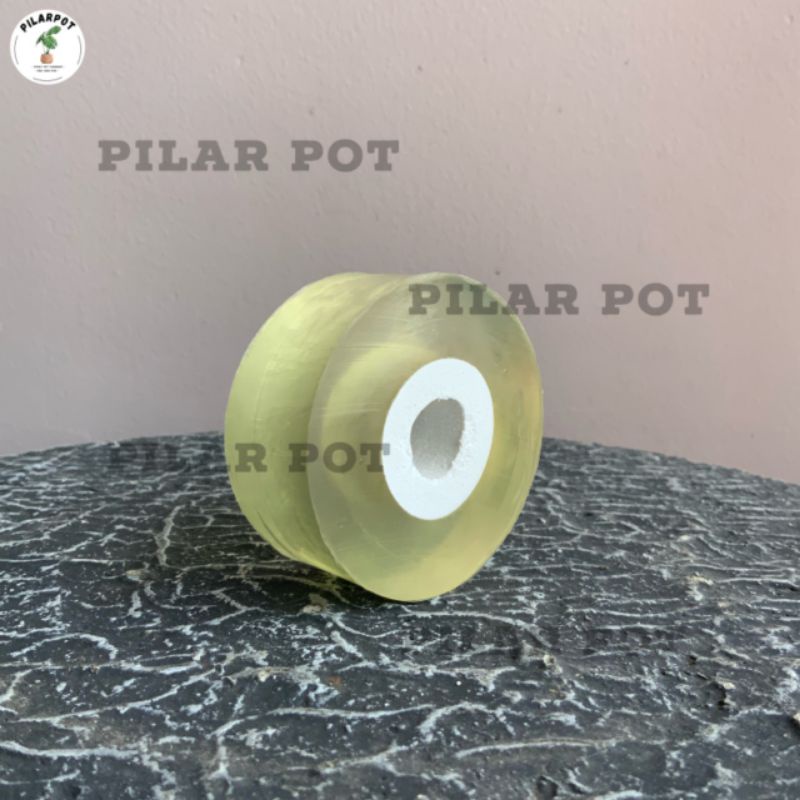 GRAFTING TAPE PLASTIK OKULASI CANGKOK SAMBUNG PUCUK 3 X 100 M - KUNING