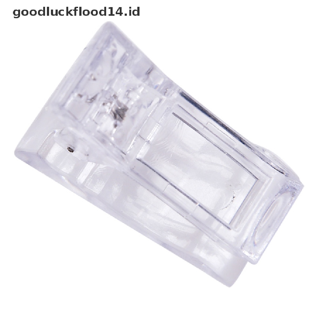 [OOID] Quick Building Nail Mold Dual Forms Tips Clip False Nail Extension Mold ID