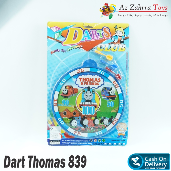 Mainan Anak Papan Dart Board Game Pro Panahan Magnet Dart Thomas 839