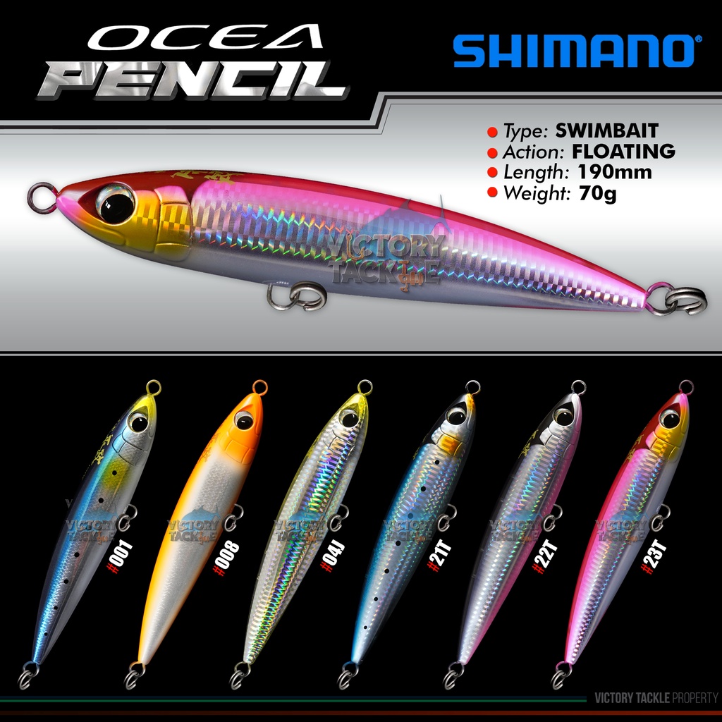 UMPAN PANCING | SHIMANO OCEA PENCIL HIRAMASA KINGFISH SPECIAL 190 MM 70 GRAM OT-190J