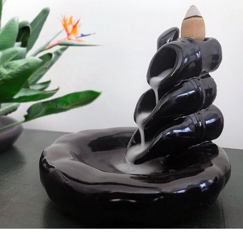 Paling Diminati.. Tempat Dupa / Hiolo Hio Arus Balik Asap ke Bawah WATERFALL