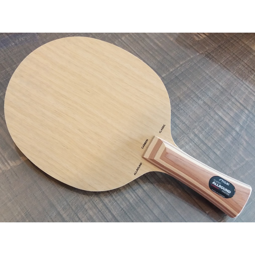 STIGA Allround Classic Carbon - Blade/Kayu Pingpong Tenis Meja Bat Bet