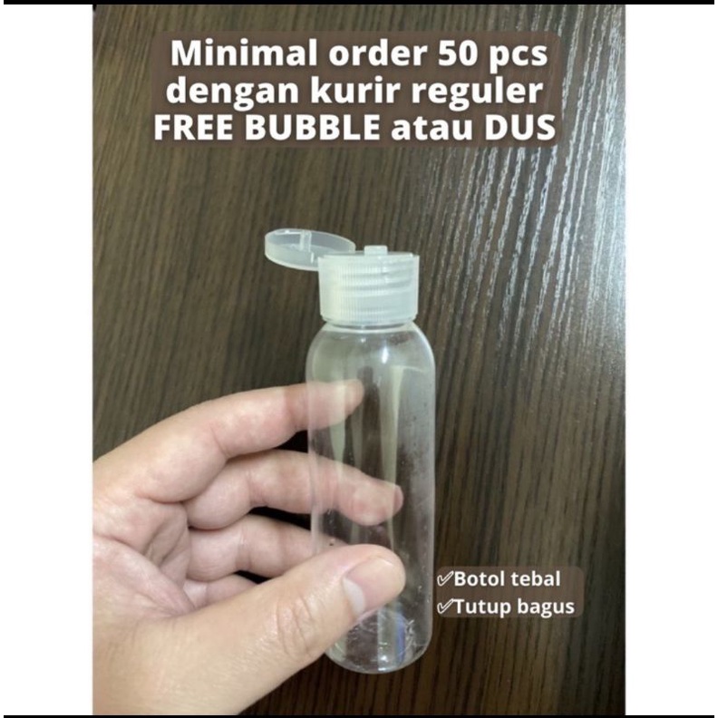 botol fliptop 100ml