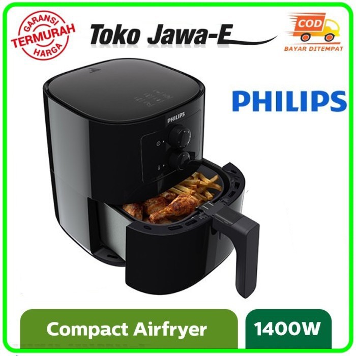 AIR FRYER PHILIPS HD-9200 AIR FRYER Alat Menggoreng Tanpa Minyak Kapasitas 4,1 Ltr