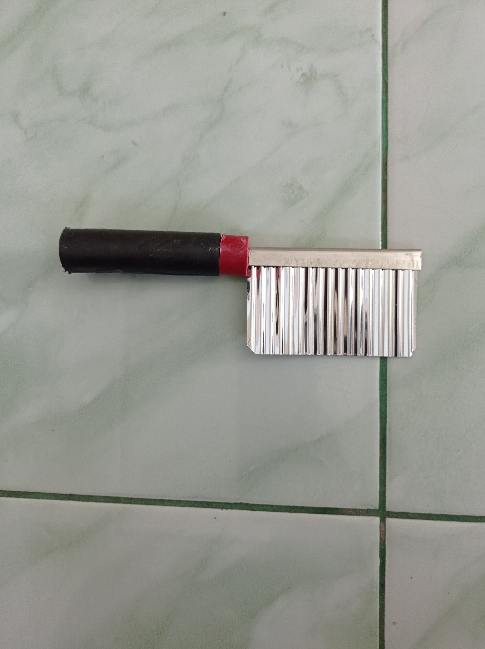 Pisau Acar, Buah, Agar Stainless Bergelombang