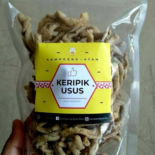 

Keripik Usus Kampoeng Ayam Solo - 150 gram