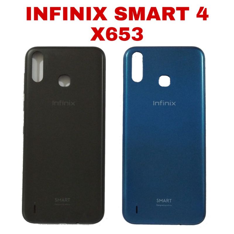 Backdoor Back Cover Kesing Tutup Belakang Infinix Smart 4 X653 X653C Original