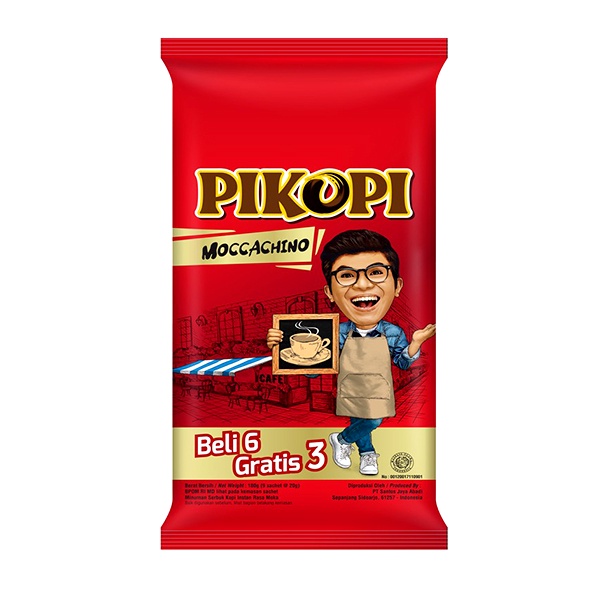 

PIKOPI MOCCACINO 9 SACHET X 20GR