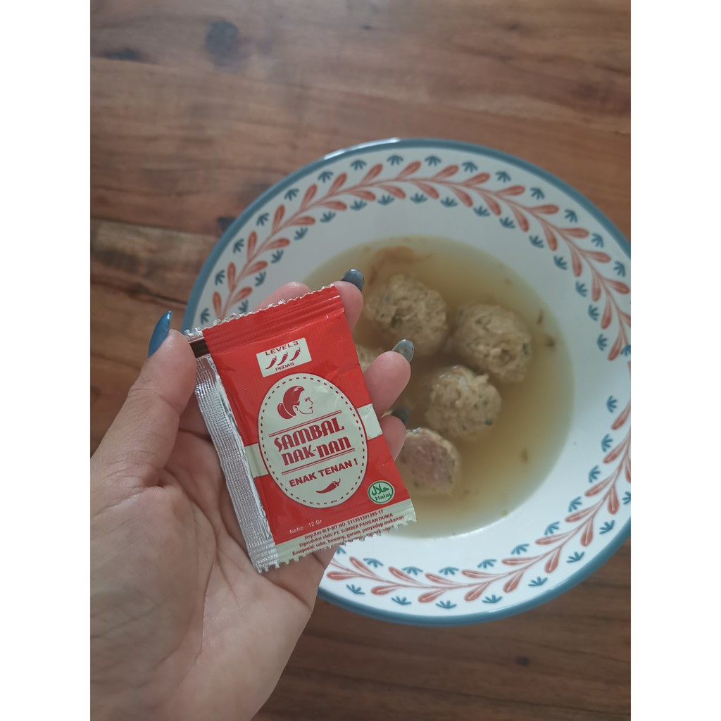 

Sambal naknan Sachet satuan