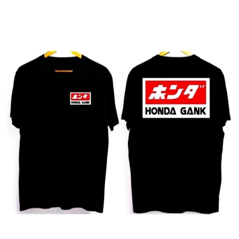 Kaos CB Honda Gank Kaos Honda Gank Pria Wanita