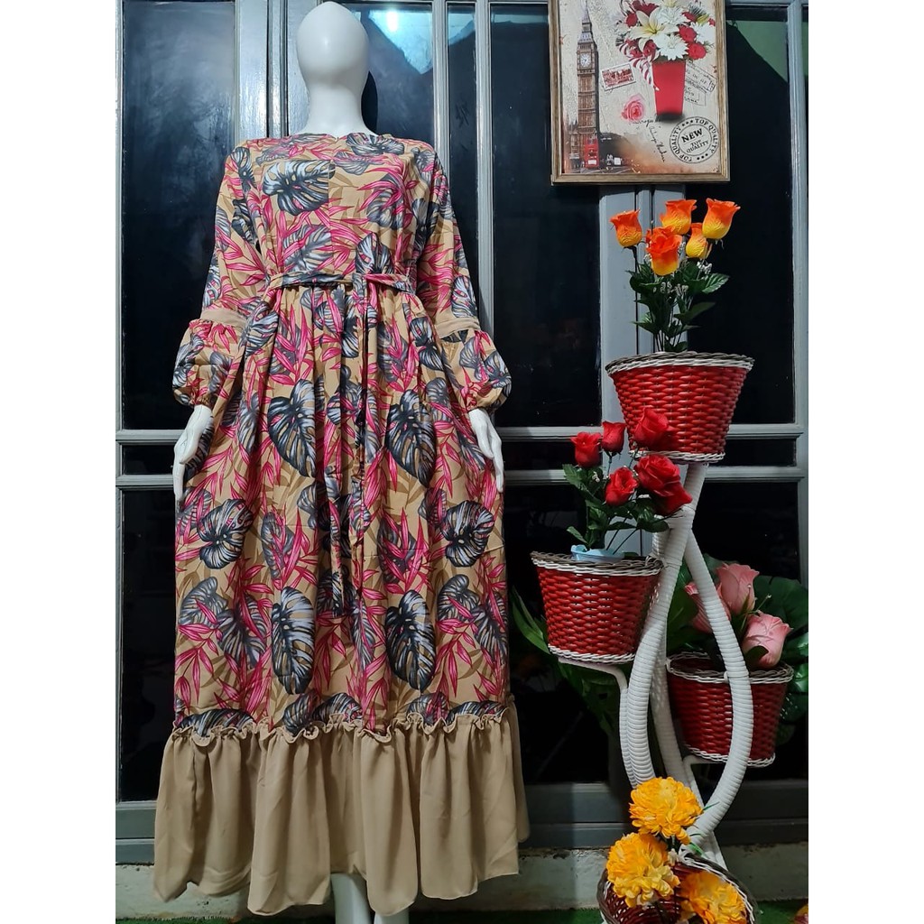 gamis murah terbaru 2021 monalisa ori jumbo