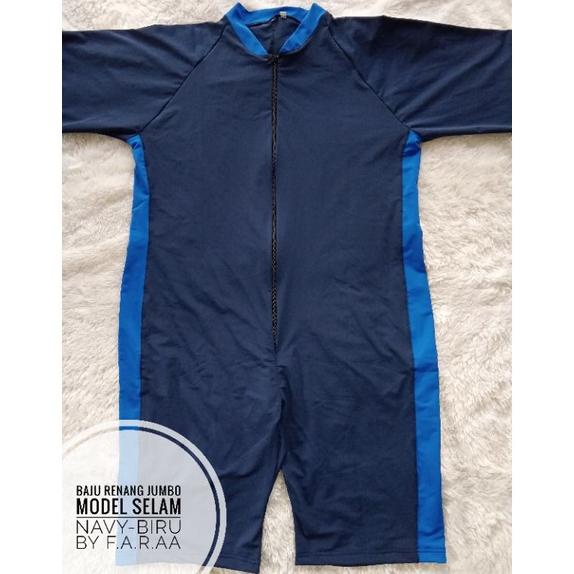 [[BISA COD]] JUMBO (60-150kg) Baju Renang Selam/Diving Bigsize LD 140 130 120 110 100 XL 3XL 4XL 6XL