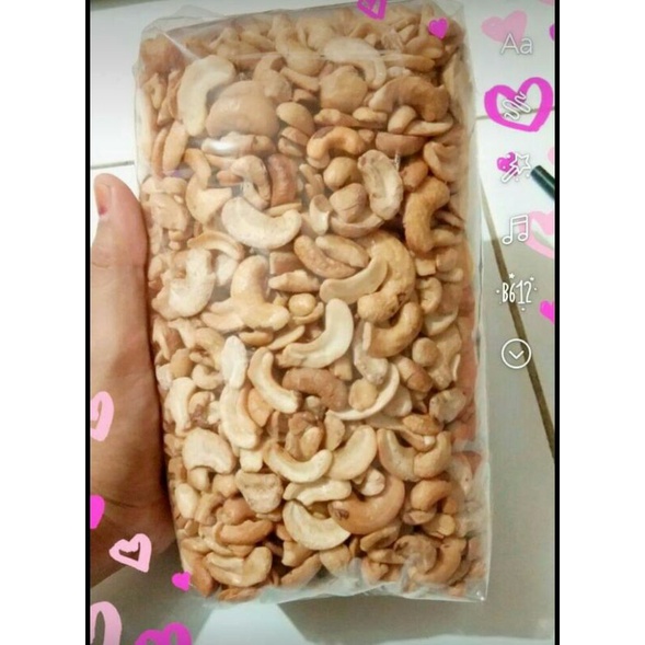 

kacang mede patahan mentah 1 kg