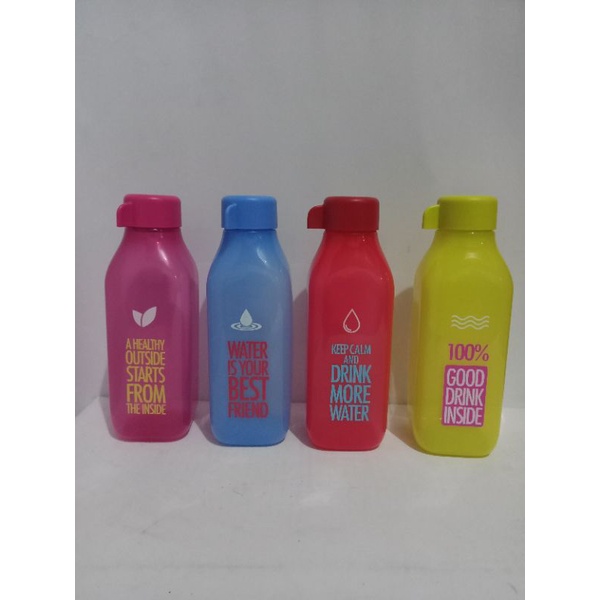 BOTOL MINUM eco bottle square ecer kotak 500ml