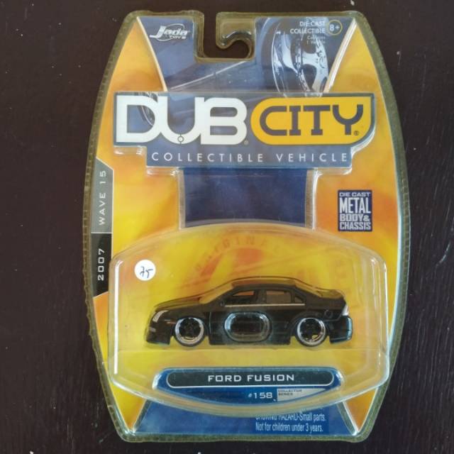 jada jadatoys toys dub city ford fusion hitam