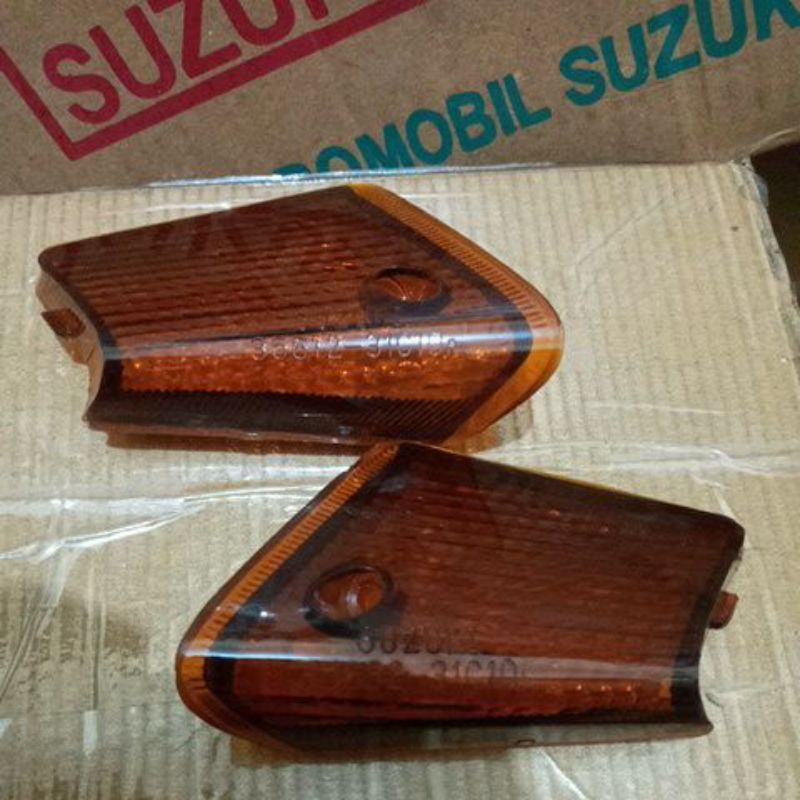 mika kaca lens sein sen depan suzuki rc110 crystal rc 110 original