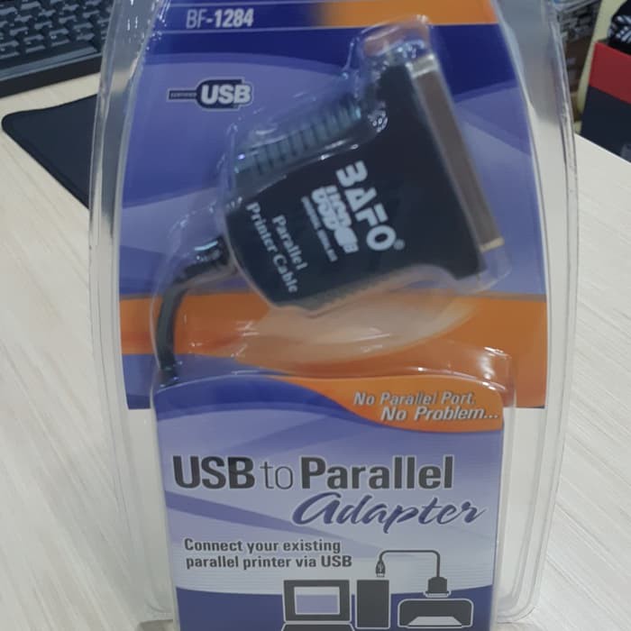 Kabel Converter Bafo Premium Original Usb To Lpt1 Parallel Printer