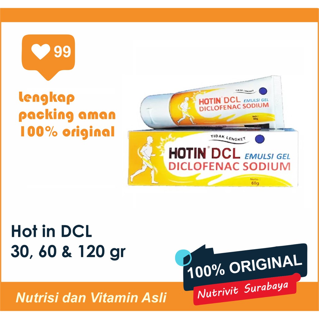 HOT IN DCL 30GR/60GR