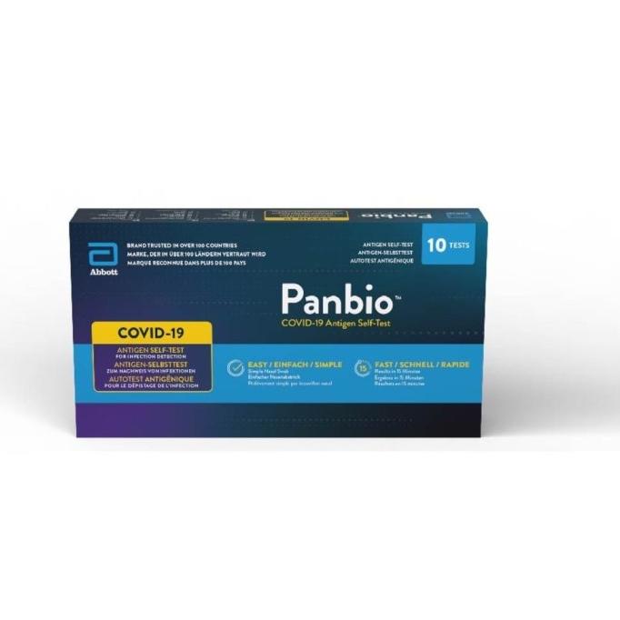 Panbio Abbott Antigen - 1 box 10 - Nasal - Singapore