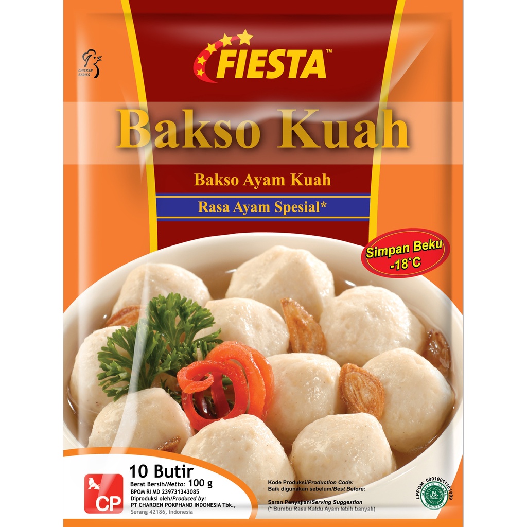 Fiesta Bakso Kuah Ayam Spesial 100gram