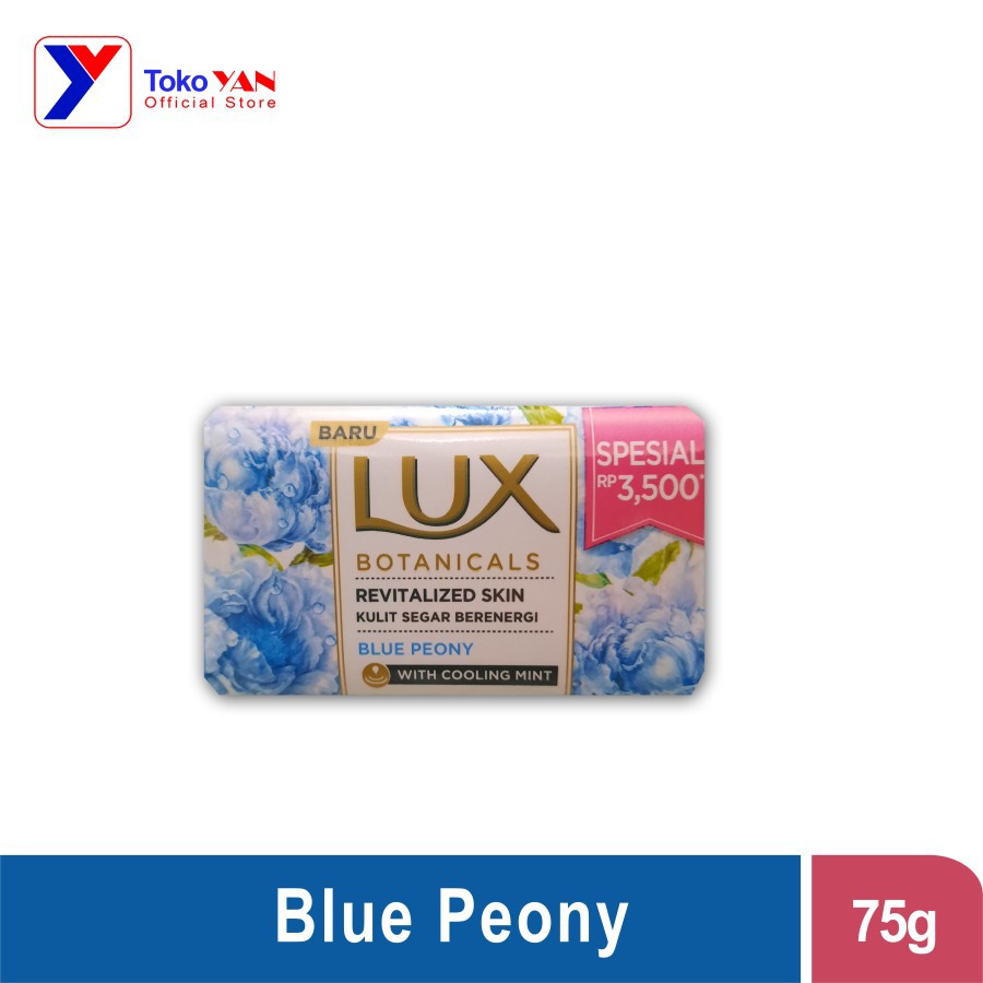 Lux Soap Blue Peony 75gr - Sabun Mandi Batang