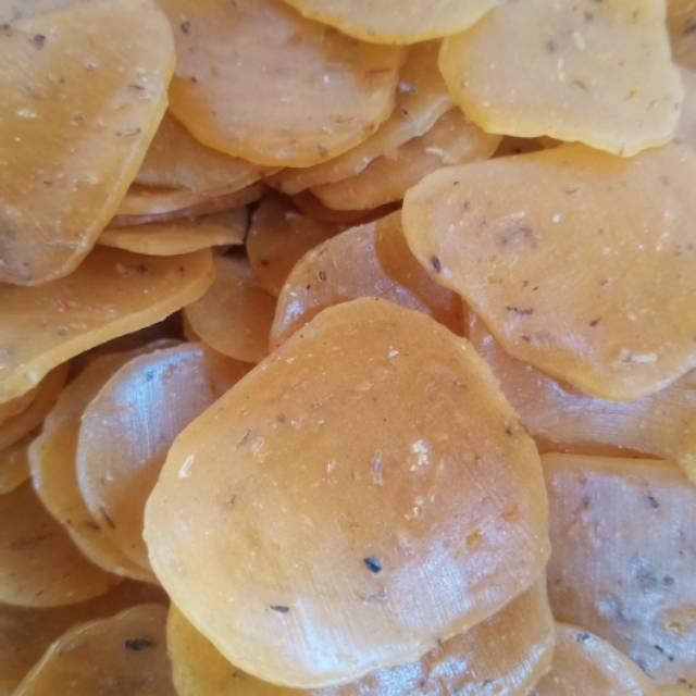 

kerupuk bawang pedas 250gr