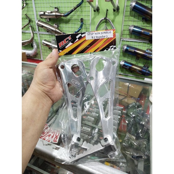 STEP NON JOMBLO RC3 NINJA R 150 KNALPOT STANDAR