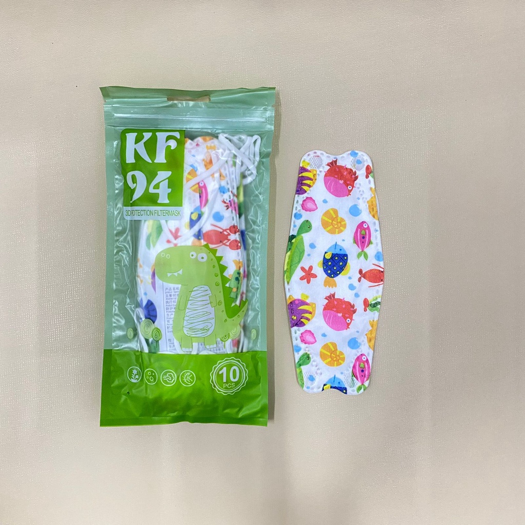 Masker BTS Anak Masker KF94 BTS isi 10