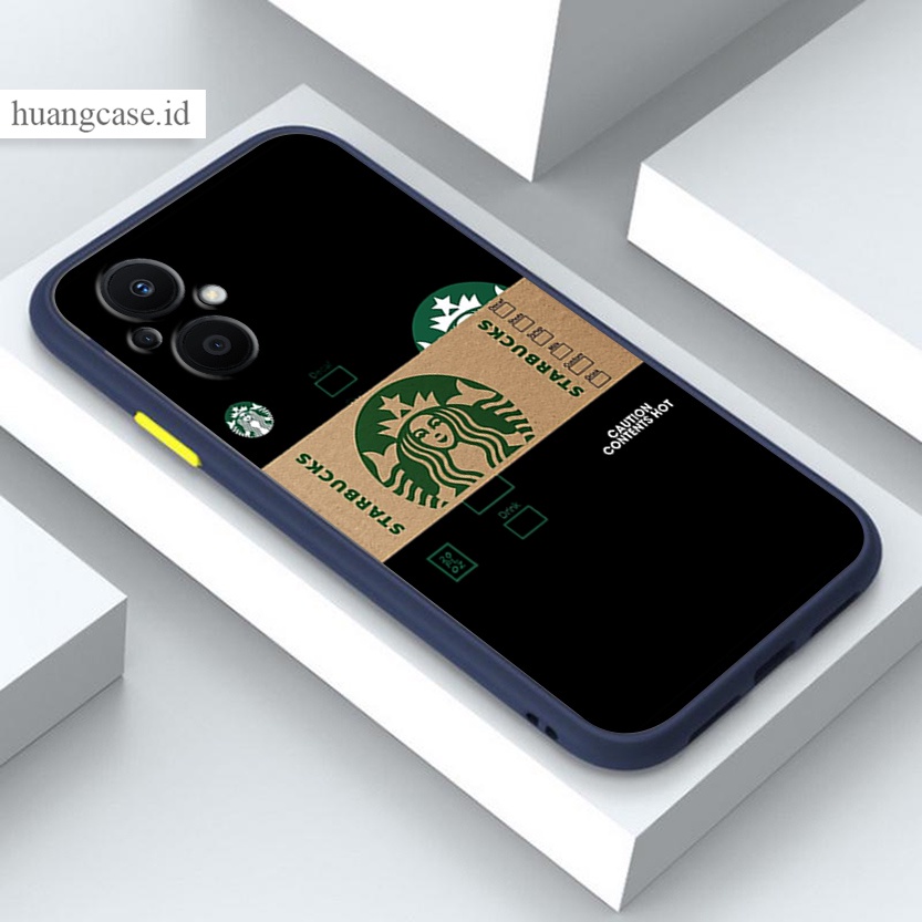 Huang Case - OPPO RENO 7Z 5G - Softcase My Choice Case Hp STARBUCKS Terbaru OPPO RENO 7Z 5g  A76 A95