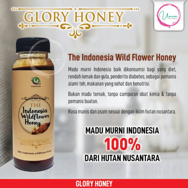 

Madu Murni Hutan Liar 250 ml