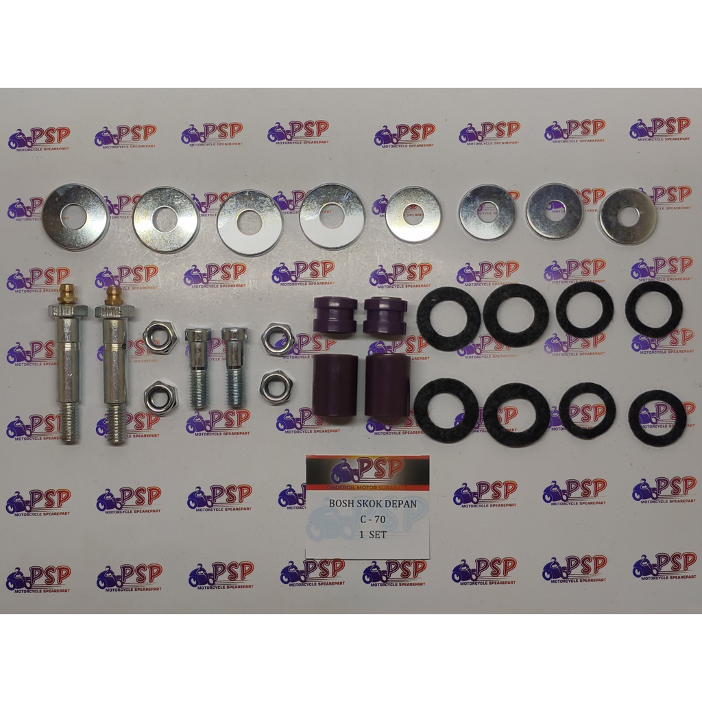 BOSH SKOK DEPAN ASSY C 70 - REPAIRKIT SHOCK DEPAN HONDA ULUNG C700 C70