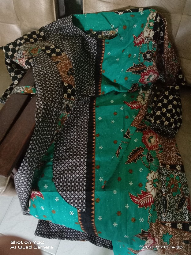 Gamis Batik Manggar, Padi,sekar,cantik,kubis,kipas,daun,kupu,nadine,gendis