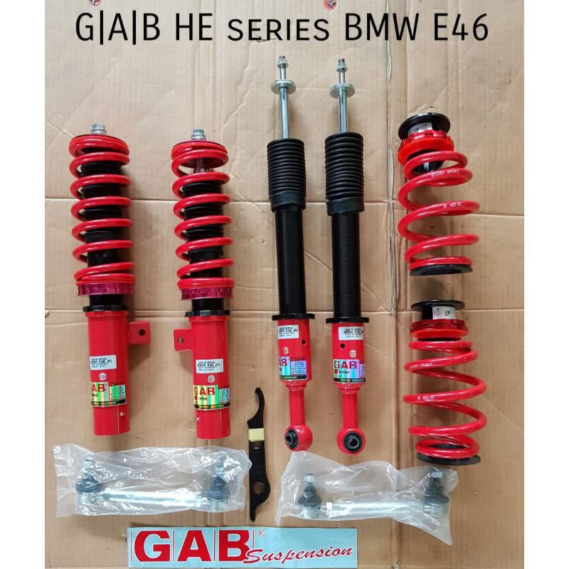 coilover coil over GAB BMW E46 318i 325i 330i