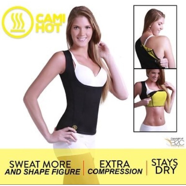 CAMI HOT SHAPERS ROMPI / KAOS PEMBAKAR LEMAK SENAM / OLAHRAGA / SPORT WANITA