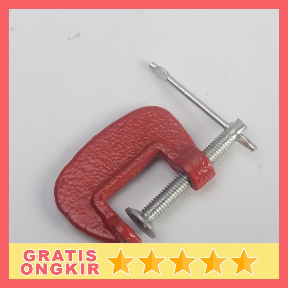 GS8 Penjepit Kayu C-Clip Clamp Woodworking Carpentry Gadgets 2 Inch Tookie G3