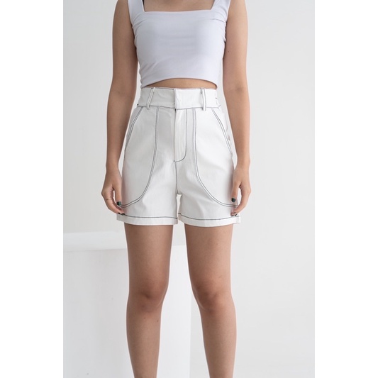 IWEARGRACIE - RAE SHORT PANTS / CELANA PENDEK WANITA / CELANA HIGHWAIST