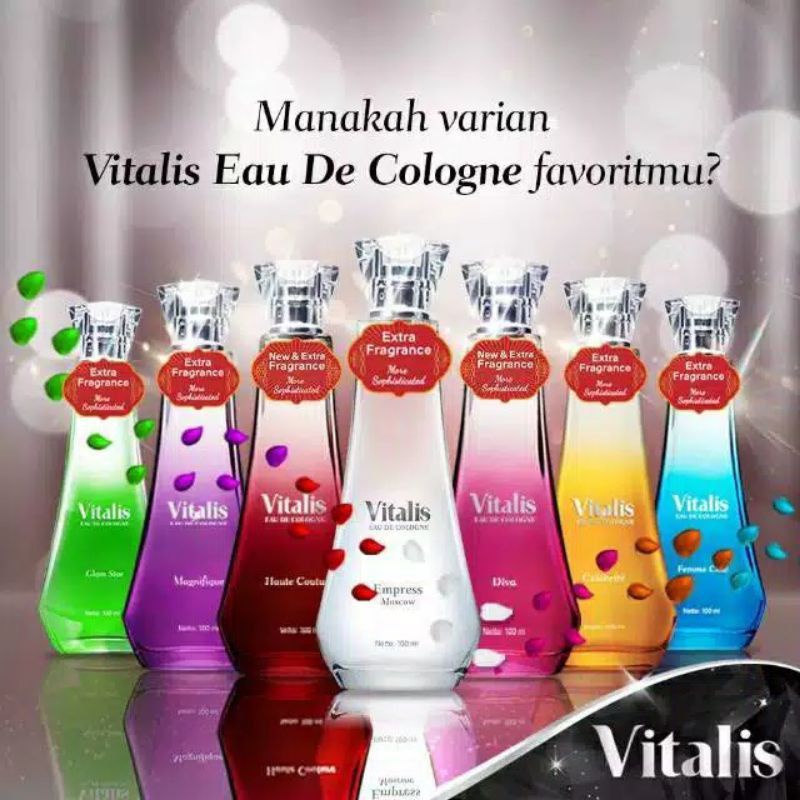 Vitalis Eau De Cologne Beling 100 ml/Parfum Vitalis Original 100%