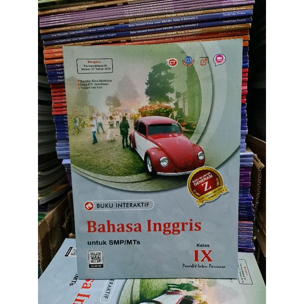 Buku kurikulum merdeka belajar PR/LKS interaktif bahasa inggris kelas IX, 9 ( Revisi K13 ) tahun 202